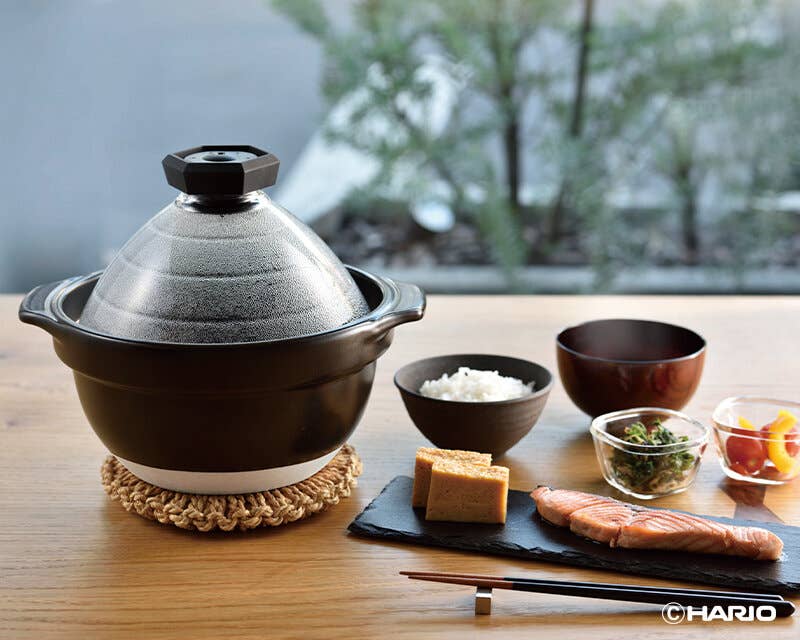 Hario - GohanGama Ceramic Rice Cooker