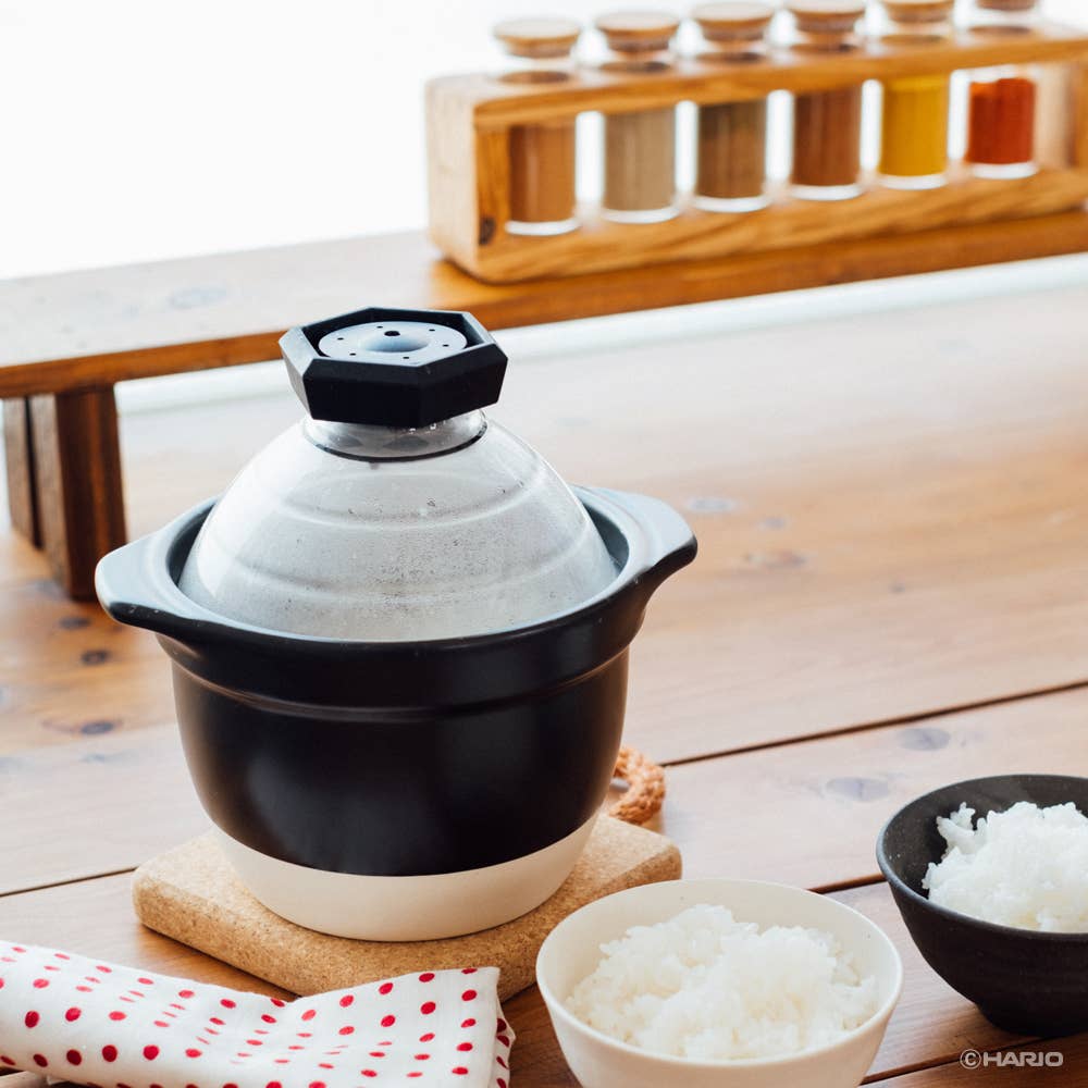Hario - GohanGama Ceramic Rice Cooker