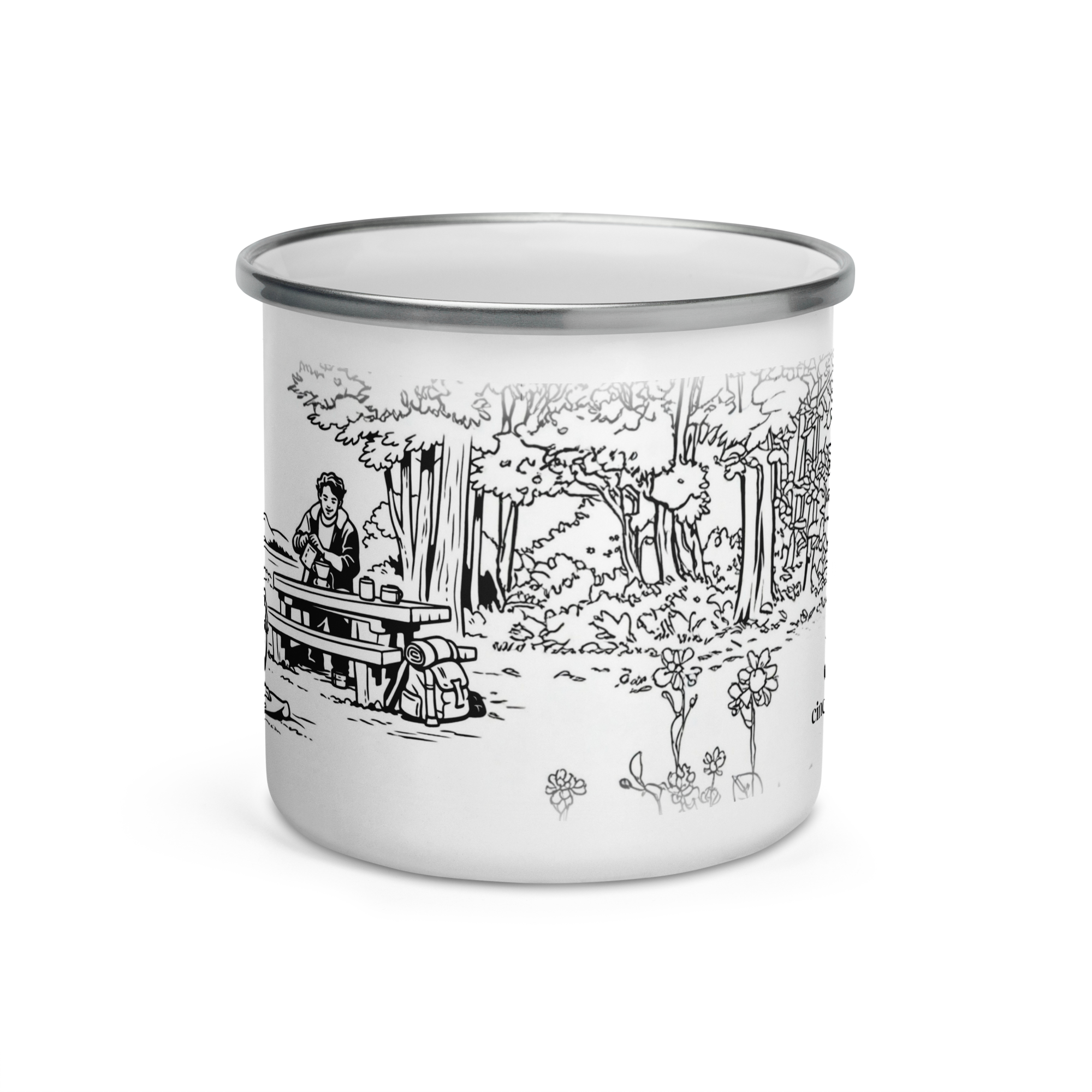 Namastay Caffeinated Camp Mug
