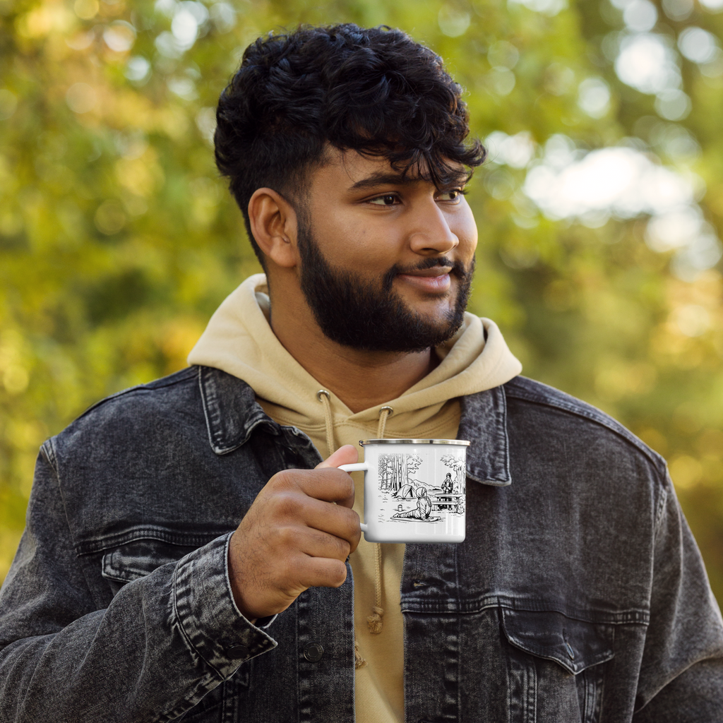Namastay Caffeinated Camp Mug