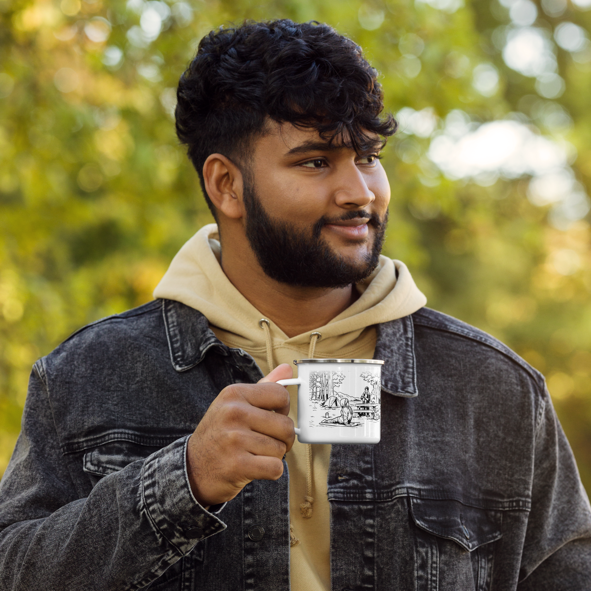 Namastay Caffeinated Camp Mug
