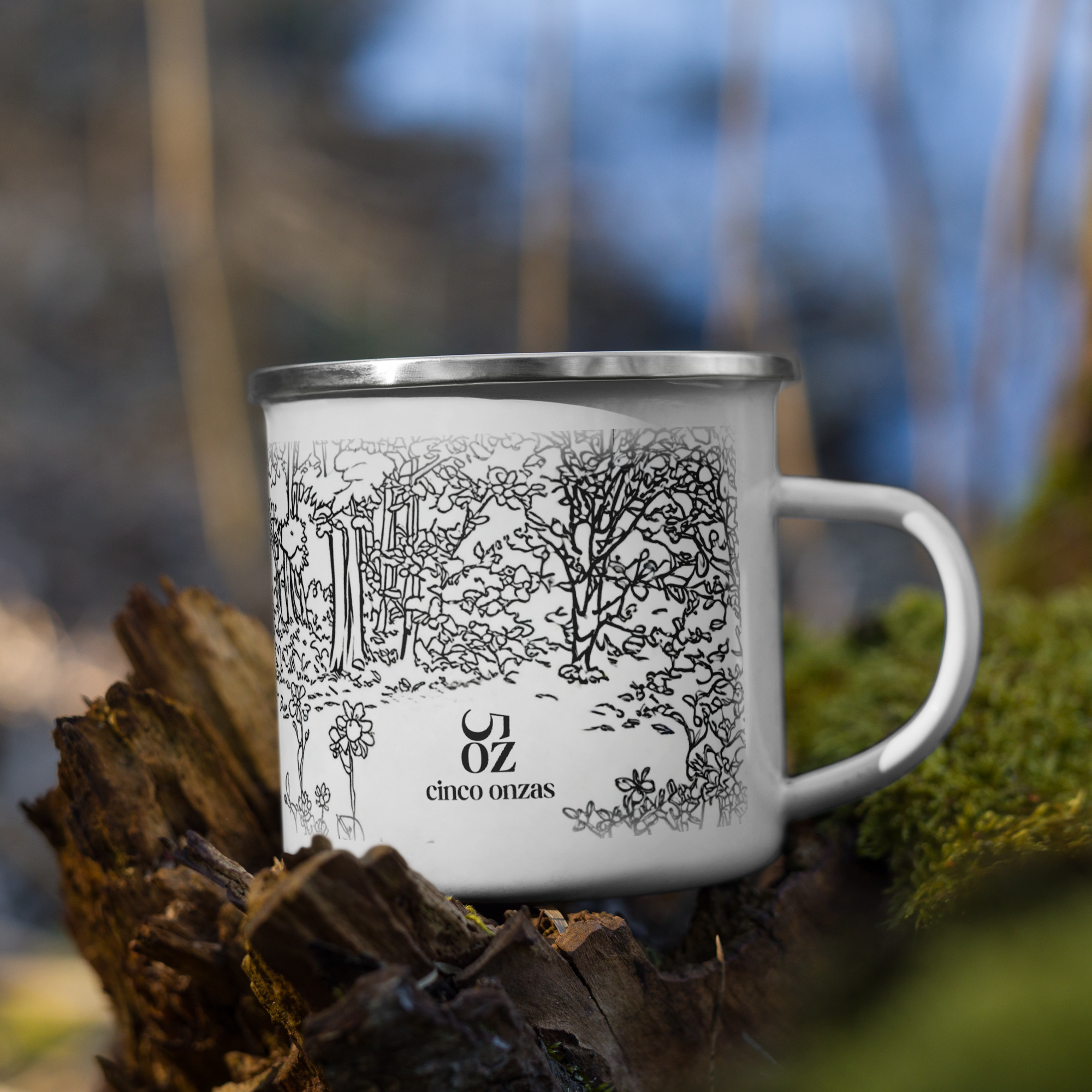 Namastay Caffeinated Camp Mug